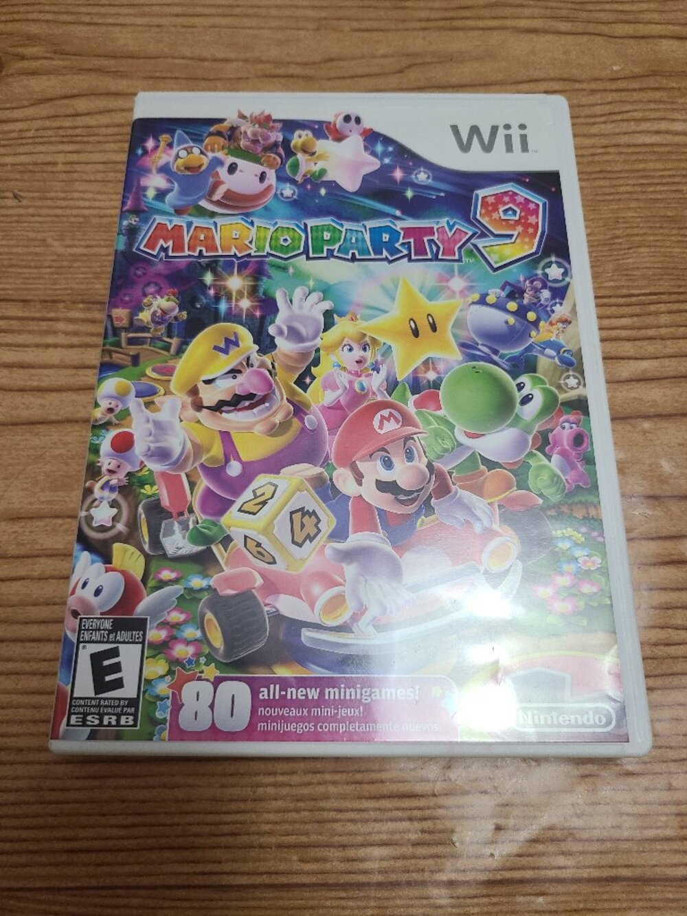 Mario Party 9 NIntendo Wii Game (no manual)